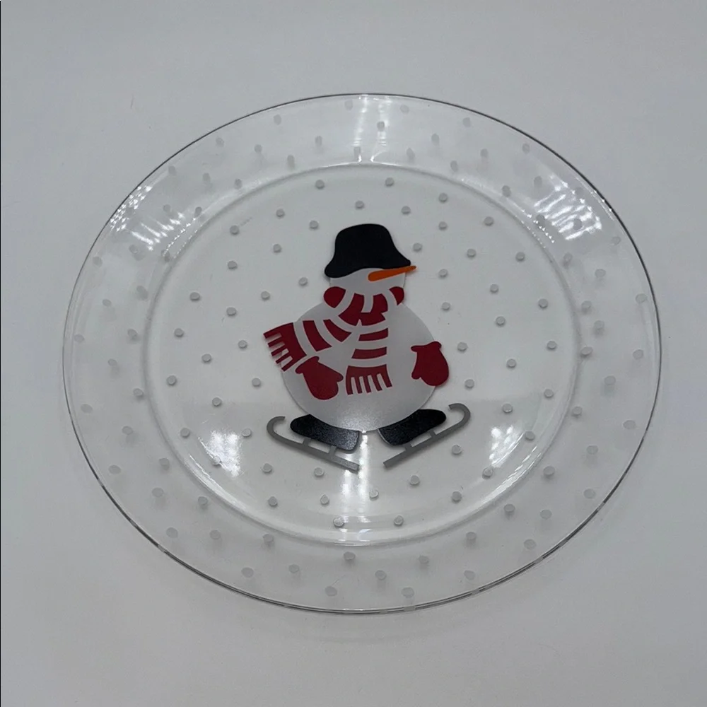 Crate & Barrel Skating Snowman 13